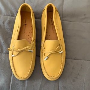 Mustard yellow flats